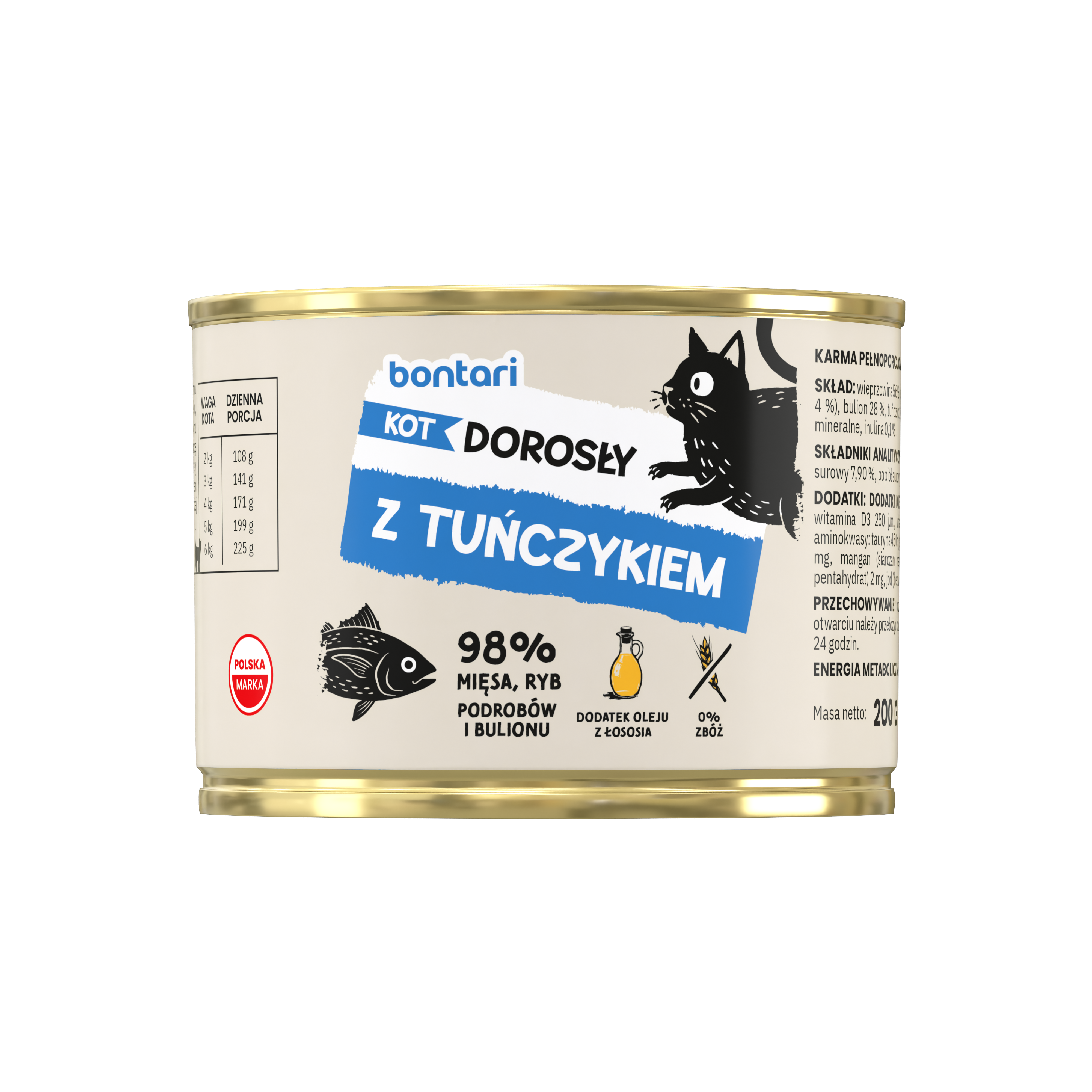 Karma mokra dla kota z tuńczykiem